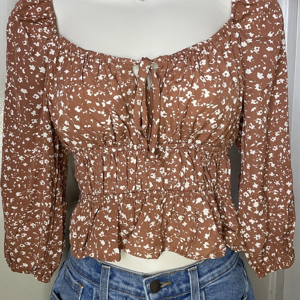 April Floral Top